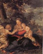 Pietro da Cortona Holy Family Resting on the Flight to Egypt china oil painting reproduction